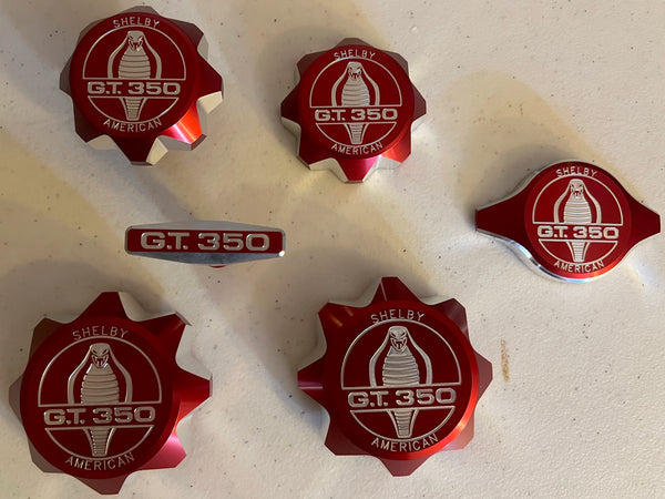 2011 and 2012 Shelby GT350 Prototype Engine Cap Sets