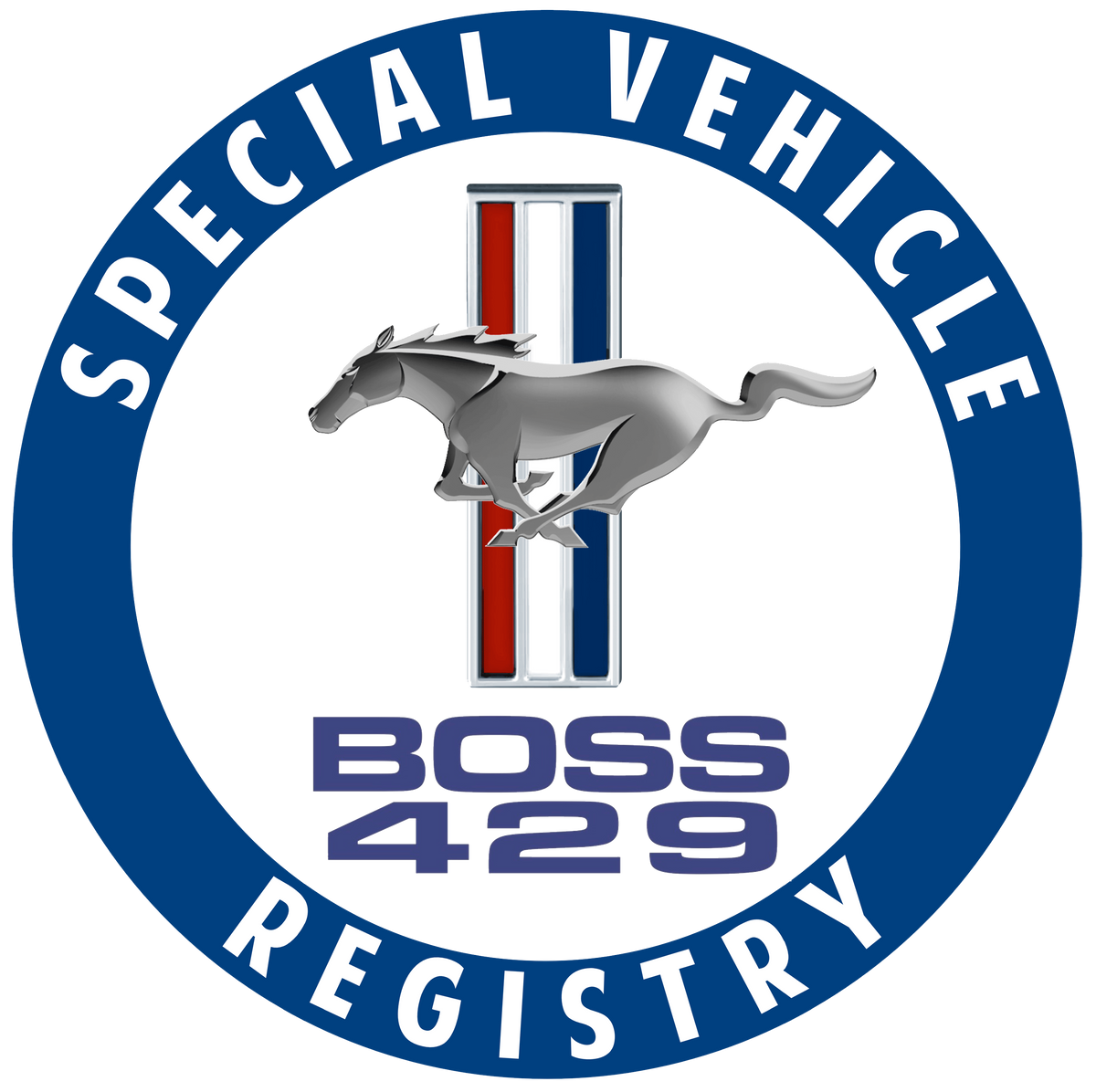 Ford Mustang Boss 429 Registry Decal – Special Vehicle Registry Store