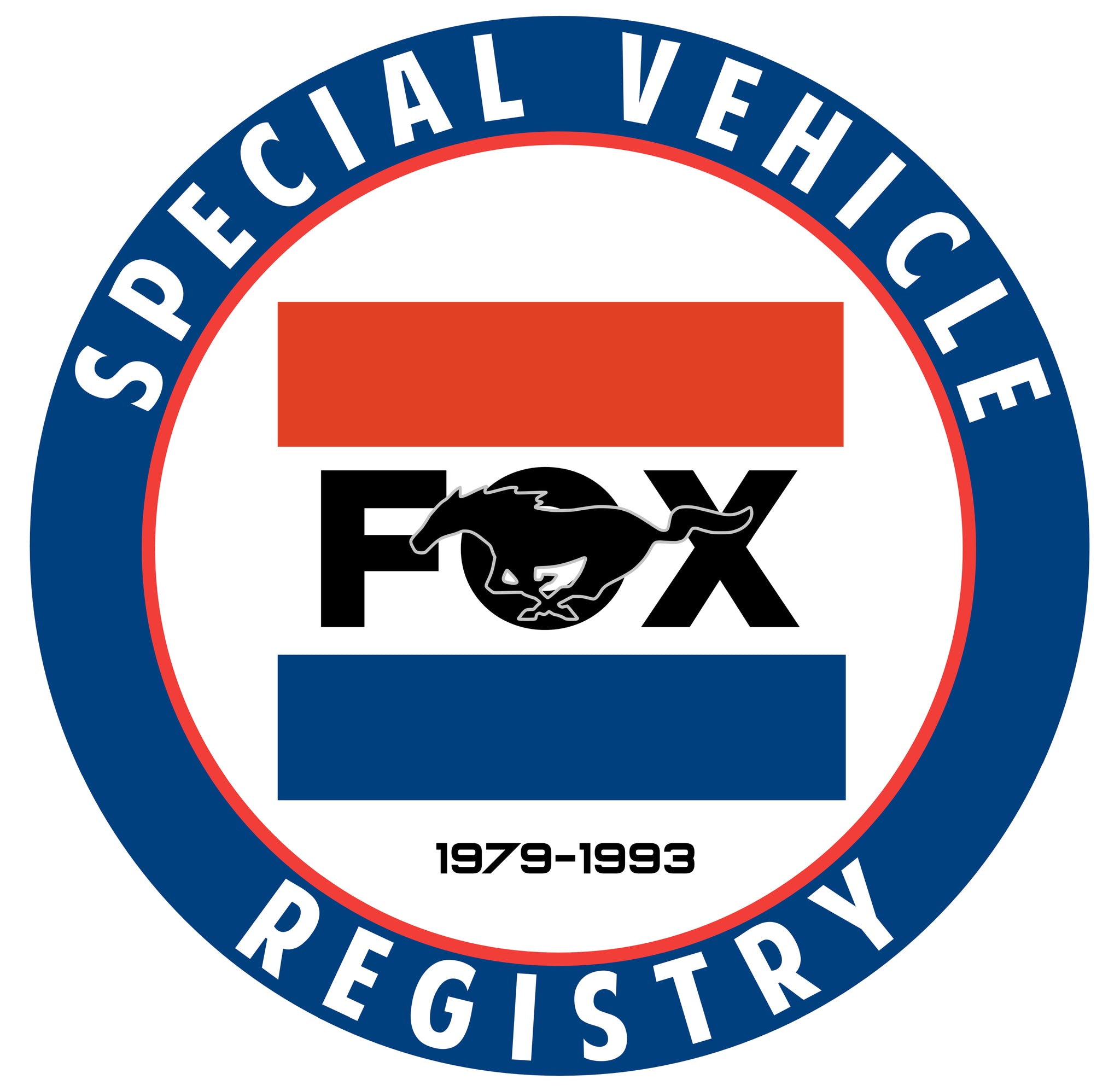 Ford Mustang Fox Registry Decal