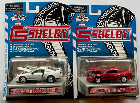 Shelby Special Edition 427 GT500 Super Snake DIe Cast Set 1/64th