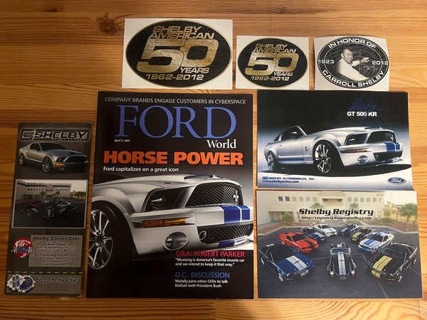 2008-2009 Shelby GT500KR Media Bundle