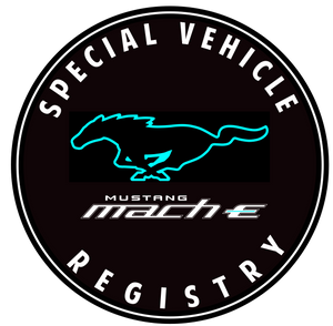 Ford Mustang MachE Registry Decal