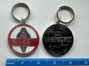 Shelby American GT350 Museum Delivery Key Chain