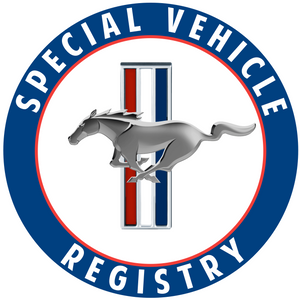 Ford Mustang Registry Decal